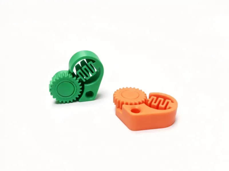One-Piece Print Heart Clicker Fidget Toy