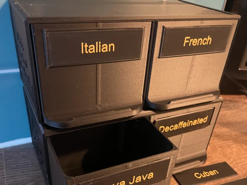 Stacking Coffee Drawers
