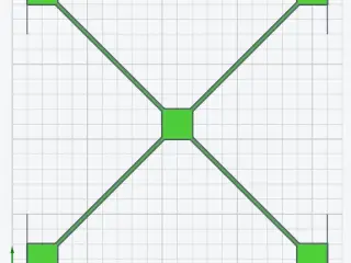 Bed leveling (grid size: 200mm x 200mm)