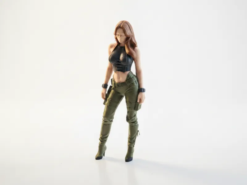 Estátua Colecionável de Jogos da Lara Croft para Impressão 3D