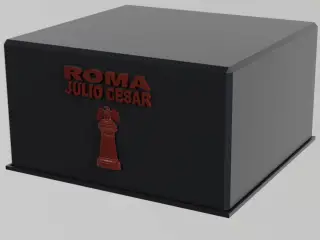 CAJA DE COLECCIÓN IMANTADA ROMA - JULIO CESAR 16 PIEZAS