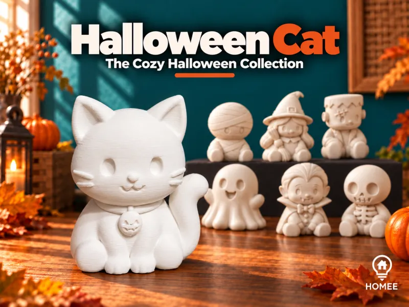 Halloween Cat - The Cozy Halloween Collection