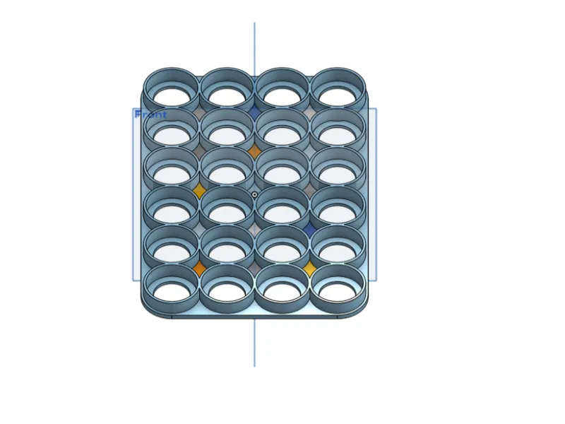 Humbrol paint storage tray