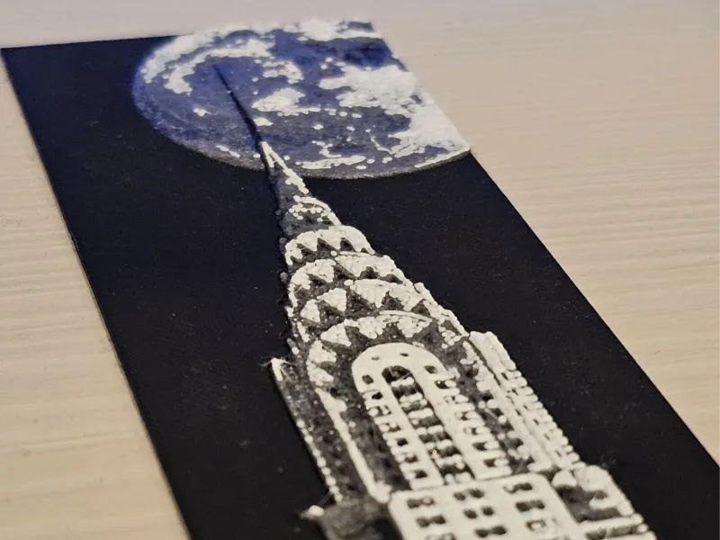 Chrysler Building Bookmark - New York City Skyscraper