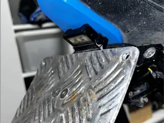 Motorcycle License Plate LED Light Mount - Replacement Housi