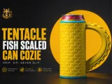 Tentacle Fish Scaled Can Cozie-0