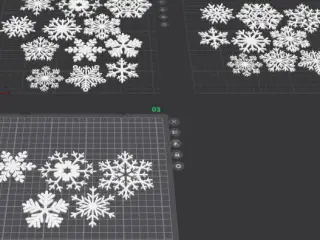 snowflakes v 2