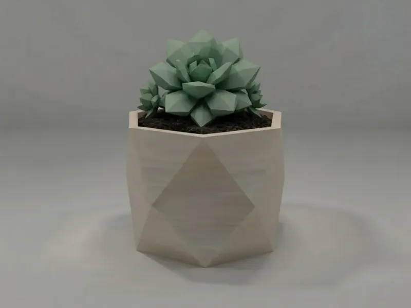 Low Poly Plant