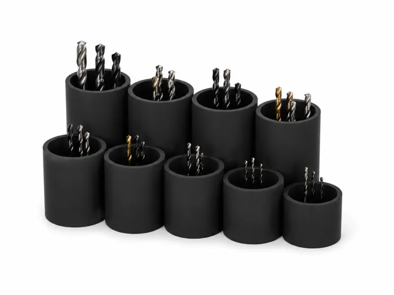 Multi-Size Drill Bit Organizer