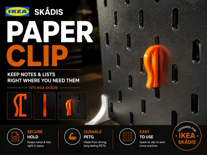 Skadis Paper Clip