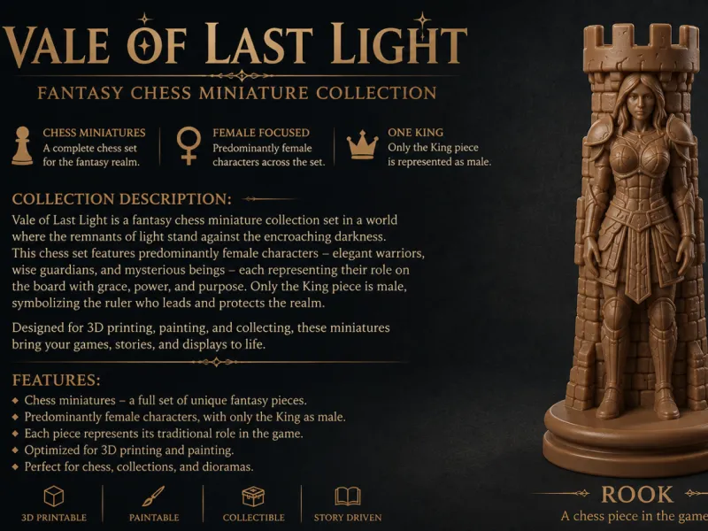 Scacchi Fantasy: Torre (Valle dell'Ultima Luce)