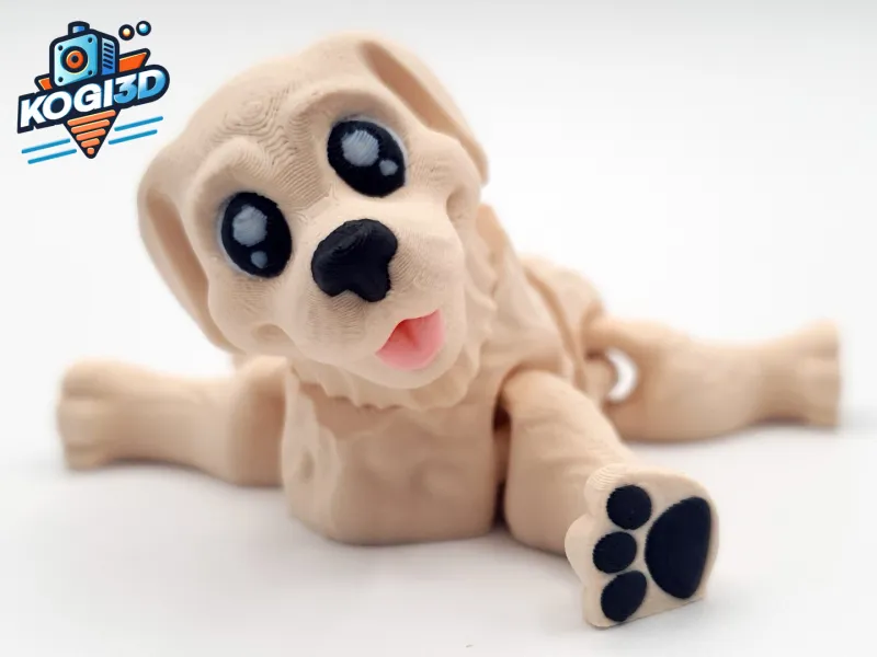 Quem Deixou o Cachorro Sair? Conheça o Novo Filhote Articulado!