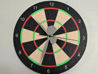 Dartboard Clock