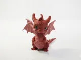 Cute Dragon Figurine Chibi Fantasy 3D Printable-0