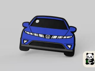 Car Keychain - Honda Civic VIII