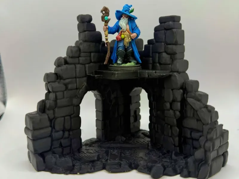 Ruined building - DND terrain