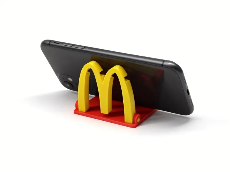 McDonald's logo, letter M foldable phone stand