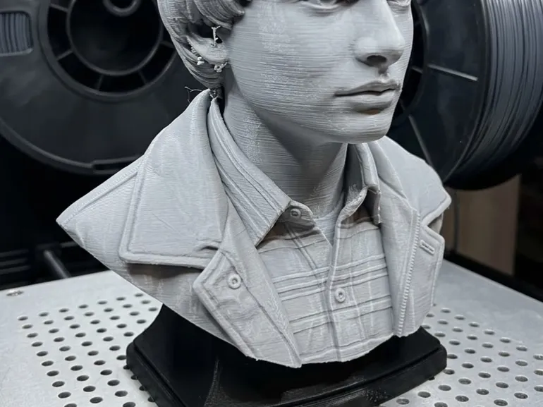 威尔·拜耶斯半身像 STL 怪奇物语雕塑 3D 打印模型