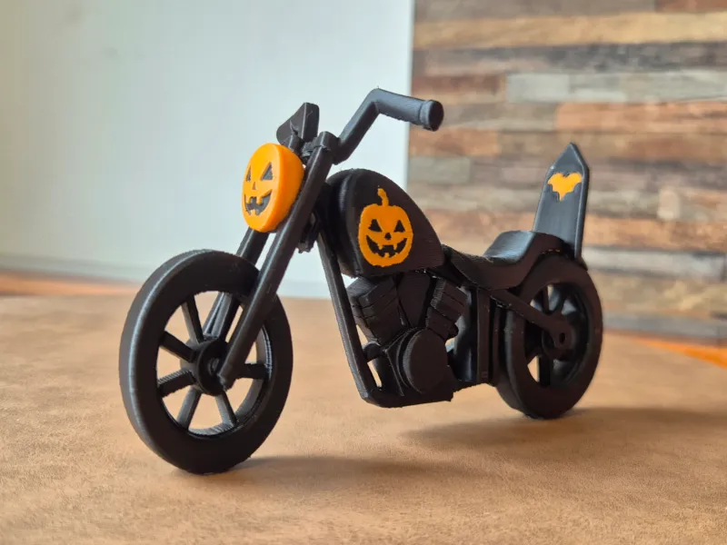 Motorcycle halloween color