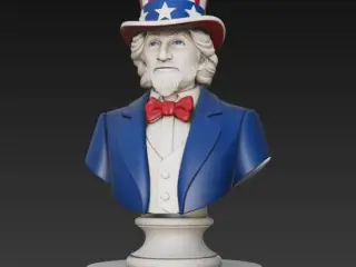UNCLE SAM BUST
