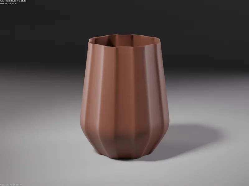 Vase 0020 A - Cone Cup
