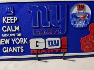 New York Giants “Keep Calm & Go Giants” 3-Color Display Plat