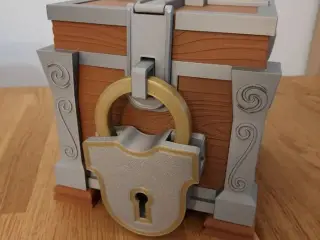 Fantasy Chest with Modular Lock & Puzzle Keys