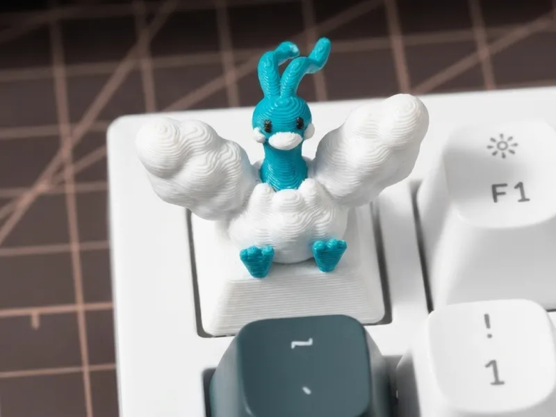 Altaria – Pokémon Mechanical Keyboard Keycap