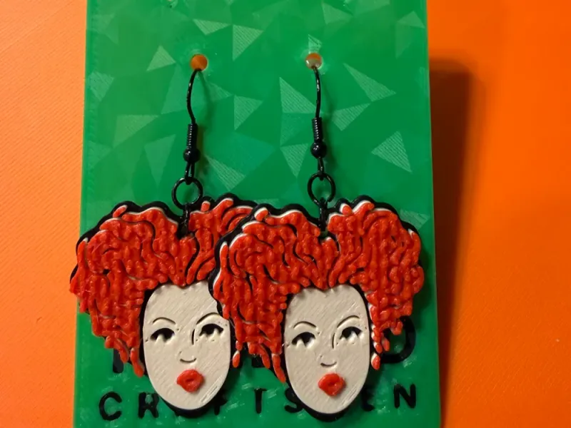 Winnie Sanderson Knit Earrings