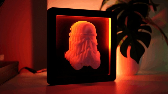 Stormtrooper Layered Sculpture