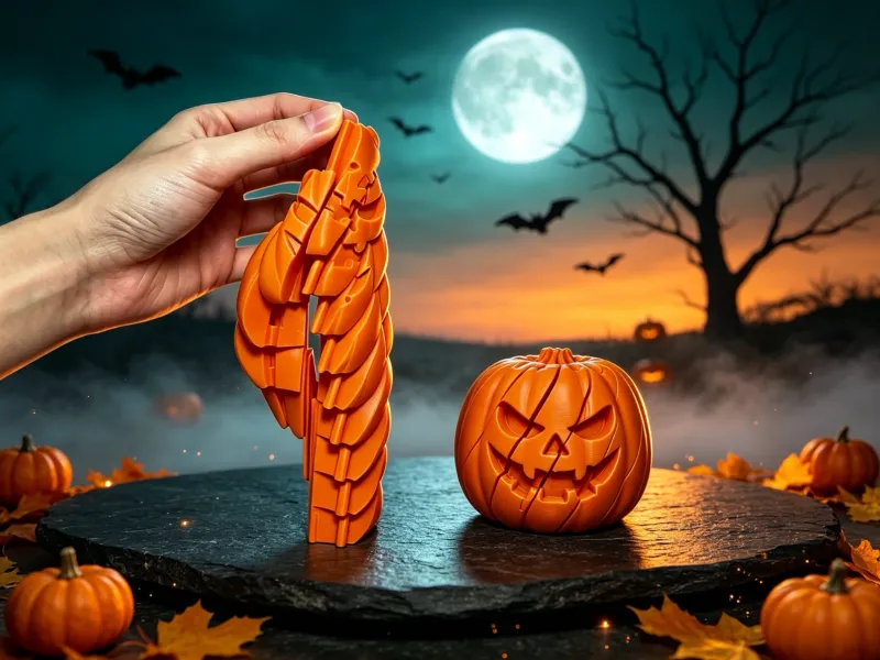 Halloween-Wackelkürbis Stressabbau-Spielzeug