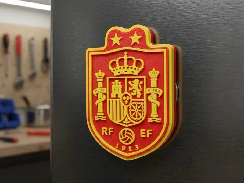 Spain World Cup Champions 2026 Fridge Magnet