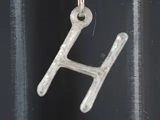 H keychain