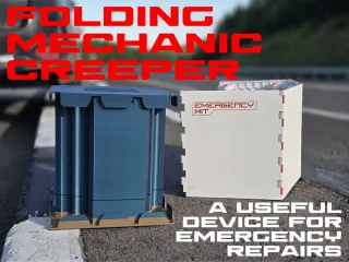 Folding Mechanic Creeper (With Box)