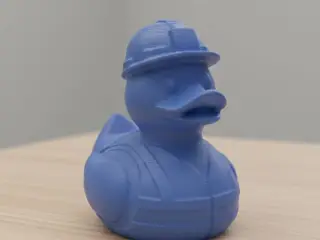 Construction Worker Rubber Ducky