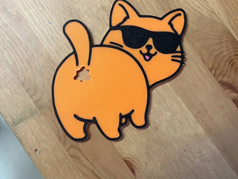 Cat Bread Bag Clip