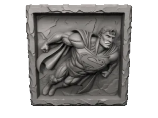 Superman Stone Style