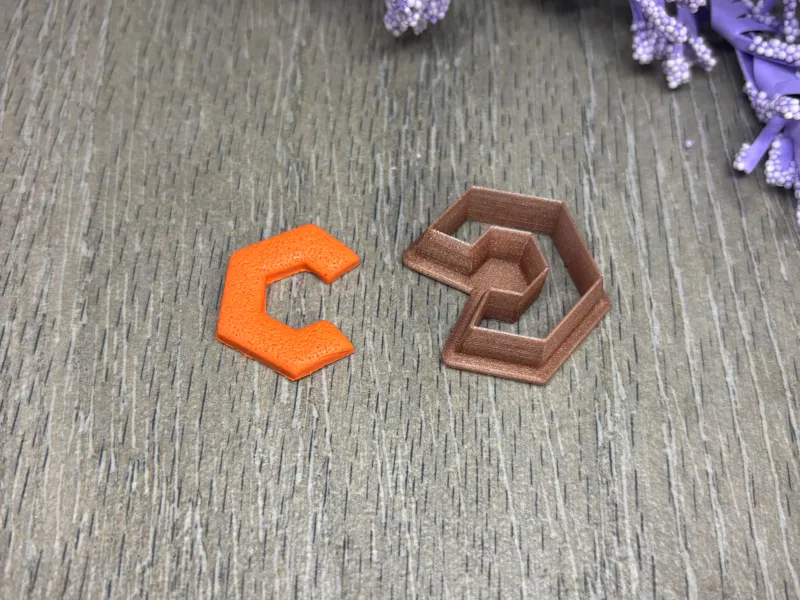 TRUNCATED HEXAGON CLAY CUTTER