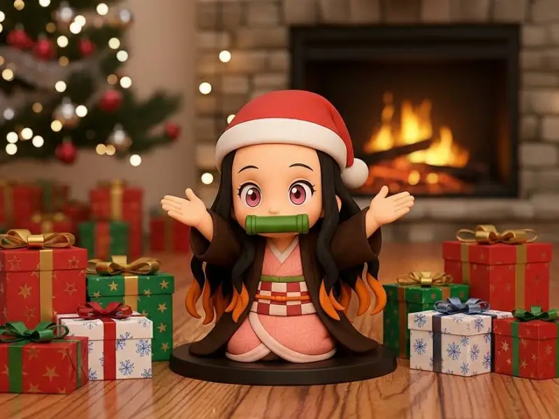 Nezuko Chibi Christmas