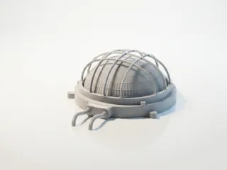 Bulkhead Light Industrial Fixture 3D Printable