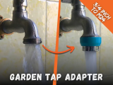 Garden Tap Adapter: 3/4 Inch to M24 for Water Diffusers-0