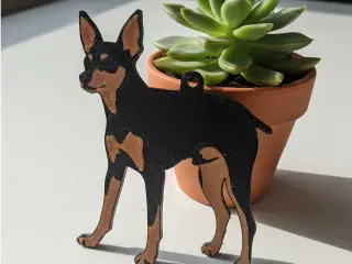 Mini Pinscher Keychain