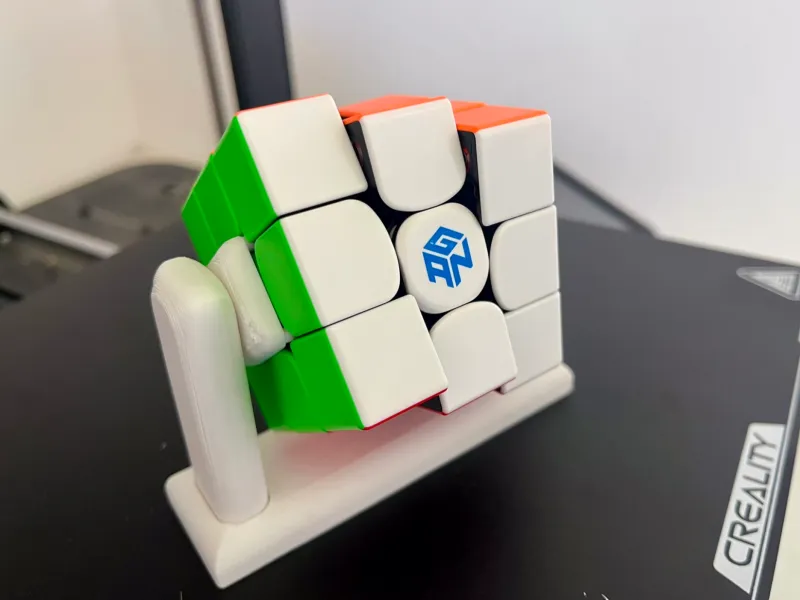 Futuristic Speed Cube Stand Kit Card NO SUPPORTS!