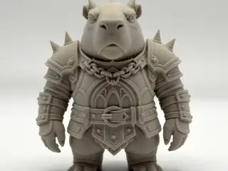 Capybara Warrior