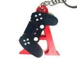 Custom Letter Gamer PS4 Controller Keychain-0