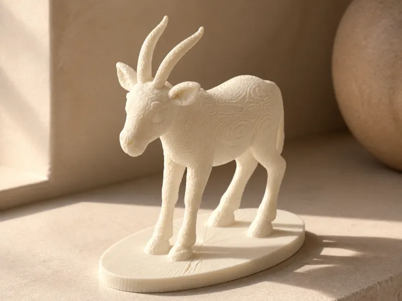 Órice Árabe – Coleccionable de Fauna del Desierto Saudí