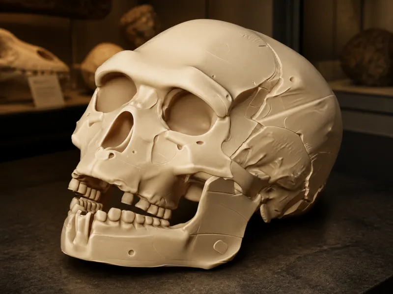 Homo heidelbergensis Skull