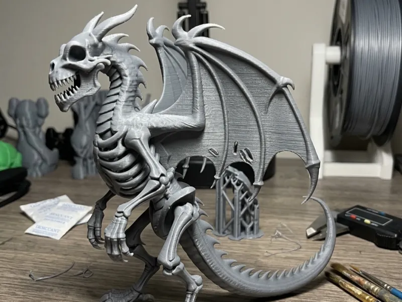drago in decomposizione