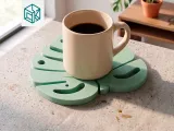 Tropical Leaf Drink Coaster-0