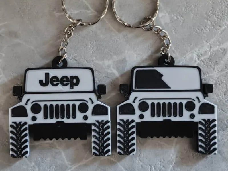Jeep-Schlüsselanhänger